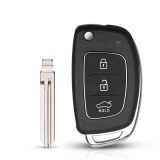 Carcasa Cheie Briceag Hyundai 3 Butoane Model nou, lamela Sant Dreapta AutoProtect KeyCars