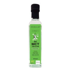 Extras Natural din Ulei de Cocos Bio MCT C8 &amp; C10 Bio Fara Gluten 250 mililitri Republice Bio