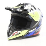 Casca De Protectie Pentru Motociclete Si Atv-Uri, Culoare Albastra, Marime Xs, Hecht52915Xs