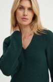 Marc O&#039;Polo pulover de bumbac culoarea verde, 406605960097