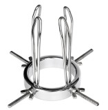 Anal Spreader Reglabil Speculum Fetish Kink BDSM Extender 4B, M, Negru