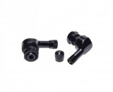 Set 2 valve demontabile roata moto, culoare negru Cod Produs: MX_NEW ASOT418D