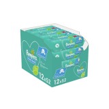 Pampers fresh clean Servetele Umede, 12 pachete x 52, 624 buc