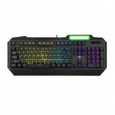 Tastatura Gaming T-Dagger Gunboat Iluminare RGB Negru foto
