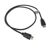 Cumpara ieftin Cablu HDMI tata la HDMI tata v.1.4, Lanberg 41844, lungime 1 m, 4K UHD la 30Hz, 3D, ARC, ethernet, 10.2 Gb s