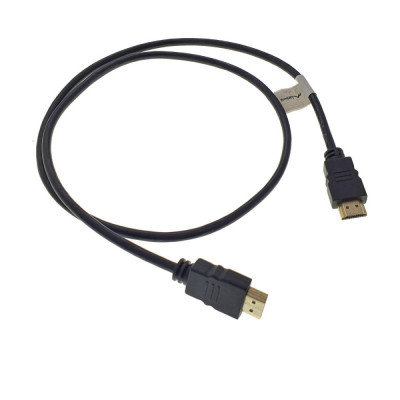 Cablu HDMI tata la HDMI tata v.1.4, Lanberg 41844, lungime 1 m, 4K UHD la 30Hz, 3D, ARC, ethernet, 10.2 Gb s foto