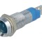 Lampă LED de control albastru 24-28V &Oslash;8,2mm IP67