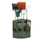 Suport pentru Unelte de Gradina tip Coltar, Montare pe Perete, 43x43x59 cm