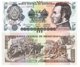 Honduras 5 Lempiras 2022 P-98 UNC