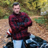 Camasa moto pentru barbati W-TEC Terchis EVO cu protectii CE