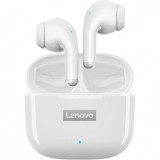 Handsfree Bluetooth Lenovo LP40 Pro, TWS, Alb