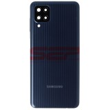 Capac Baterie Samsung Galaxy M12 M127 Negru + Geam Camera, Bulk