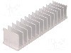 Radiator extrudat, aluminiu, 40mm x 165mm, STONECOLD -
