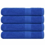 Cumpara ieftin Prosoape pentru sauna 4 buc Albastru 360 g/m&sup2; 100% bumbac