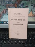 Statutele Societăței de bine-facere Unirea Femeilor Rom&acirc;ne din Vaslui pentru ajutorarea școlarilor săraci, Iași Jași 1906, 054