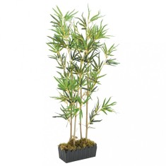 vidaXL Arbore din bambus artificial 552 de frunze 120 cm verde foto