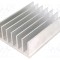 Radiator extrudat cu aripioare STONECOLD L: 100mm W: 78mm H: 35mm brut