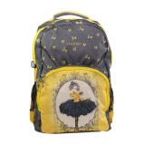 Ghiozdan soft cu glitter Mirabelle Marionette, Jad
