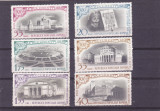 ROMANIA 1959 LP 480 - 500 ANI BUCURESTI SERIE MNH