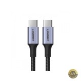 Cablu Date si Incarcare USB-C - USB-C UGREEN US316 100W 1.5m Gri