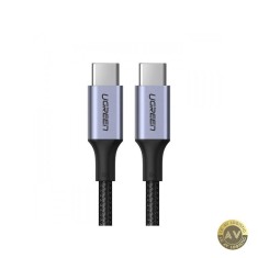 Cablu Date si Incarcare USB-C - USB-C UGREEN US316 100W 1.5m Gri