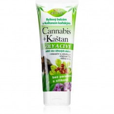 Bione Cosmetics Cannabis + Horse Chestnut lotiune pe baza de plante pentru tratamentul varicelor 200 ml