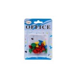 Ace panou pluta Office Cover P-5032, metalice, mari, diverse culori, blister 12 buc