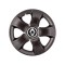 Set 4 Capace Roti 14 inchi (R14) Bis Negru, Compatibile Cu Renault