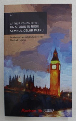 UN STUDIU IN ROSU - SEMNUL CELOR PATRU de ARTHUR CONAN DOYLE , 2019 foto