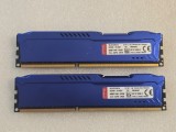 Kit Dual Channel Memorie HyperX FURY Blue 16GB (2 x 8GB) DDR3 1600MHz CL10