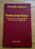 Pseudo-jurnale poetice / Gheorghe Stanescu