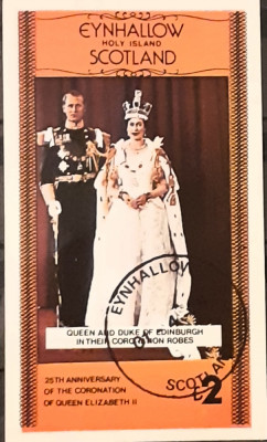 Eynhallow island regina Elisabeta II a 25 aniversare de la incoronare foto