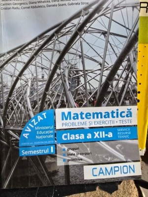 Matematica. Probleme si exercitii. Teste. Clasa a XII-a - Marius Burtea, Georgeta Burtea foto