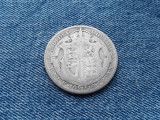1/2 Half Crown 1920 Anglia / Marea Britanie argint