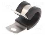 Clipsuri aluminiu 50,8mm pentru cabluri HELLERMANNTYTON