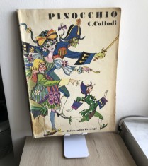 Carte Basm Povești, Carte de Copii - Pinocchio (Carlo Collodi) 1975