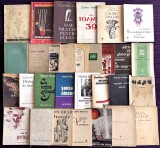 Lot 30 volume de poezie romaneasca, simbolism, avangardism, modernism