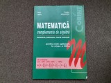 Dana Radu - Matematica, complemente de algebra. Monoame, polinoame, fractii rationale. Pentru orele optionale ca clasa a VIII-a