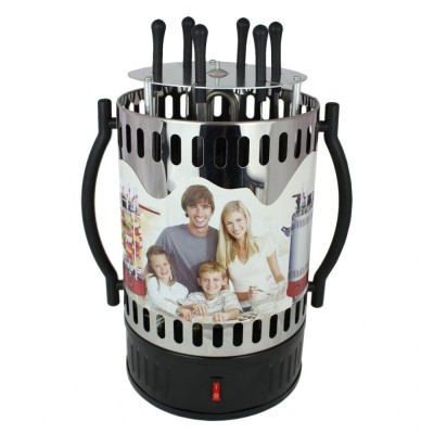 Rotisor vertical electric pentru 6 frigarui cu putere 1350 W foto