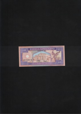 Somaliland 10 shillings 1994(96) unc seria154517 foto