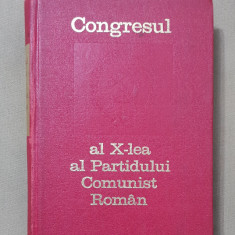 Congresul al X-lea al Partidului Comunist Român (6-12 august 1969)