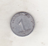 Bnk mnd Germania , RDG , 1 pfennig 1950 A, Europa