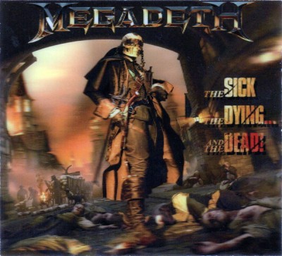 CD Megadeth - The Sick, The Dying... And The Dead! (2022) Exclusive Lenticular Cover foto