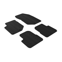 Set covorase auto din cauciuc Citroen C4 Hatchback 01.2021- (Manual/ Automat), Citroen C4 X (Sedan) 01.2021-, Negru, Gledring, 4 buc. AutoDrive ProPar