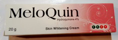 Hidrochinona 4% Meloquin crema tretinoin, 20 grame foto