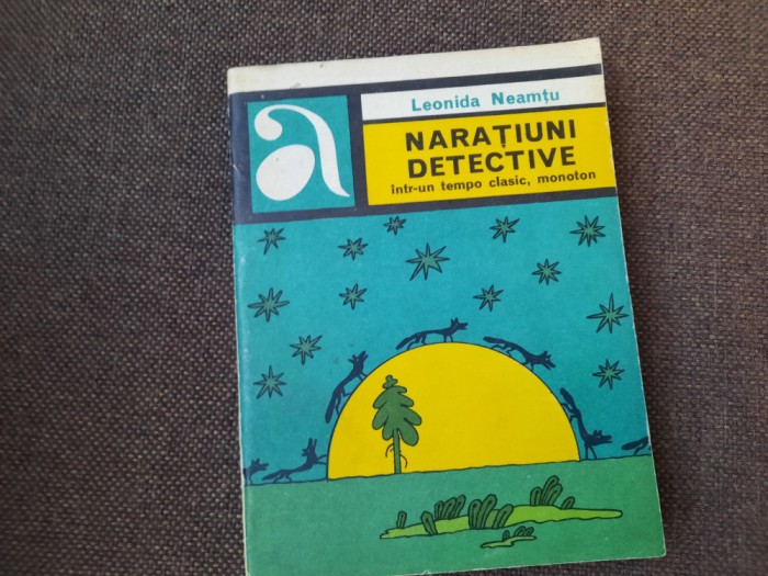 LEONIDA NEAMTU - NARATIUNI DETECTIVE