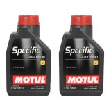 Pachet 2 litri ulei Motul Specific 2312 0W30, Protectie si performanta pentru motoare PSA