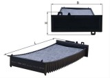 Filtru habitaclu cu carbon activ MAHLE LAK127