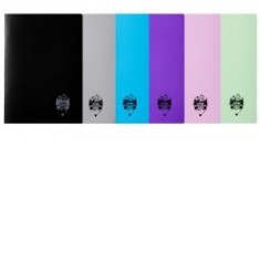 Caiet A4 48 file coperta plastic Atinge Excelenta aritmetica, albastru / violet
