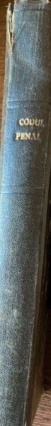 Codul penal - text publicat in Monitorul Oficial 1948 -ex libris Barbu Solomon avocat